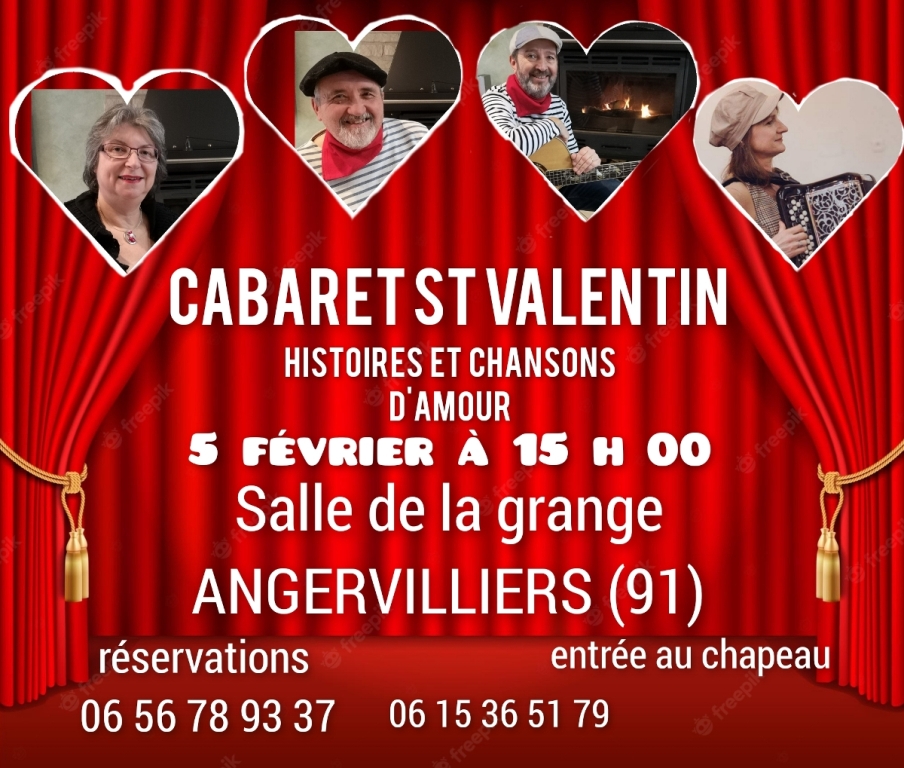 Cabaret Saint Valentin 2023